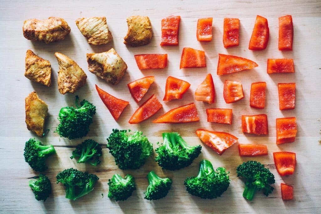 Frisches Gemüse mit Brokkoli – Bausteine für Antioxidantien